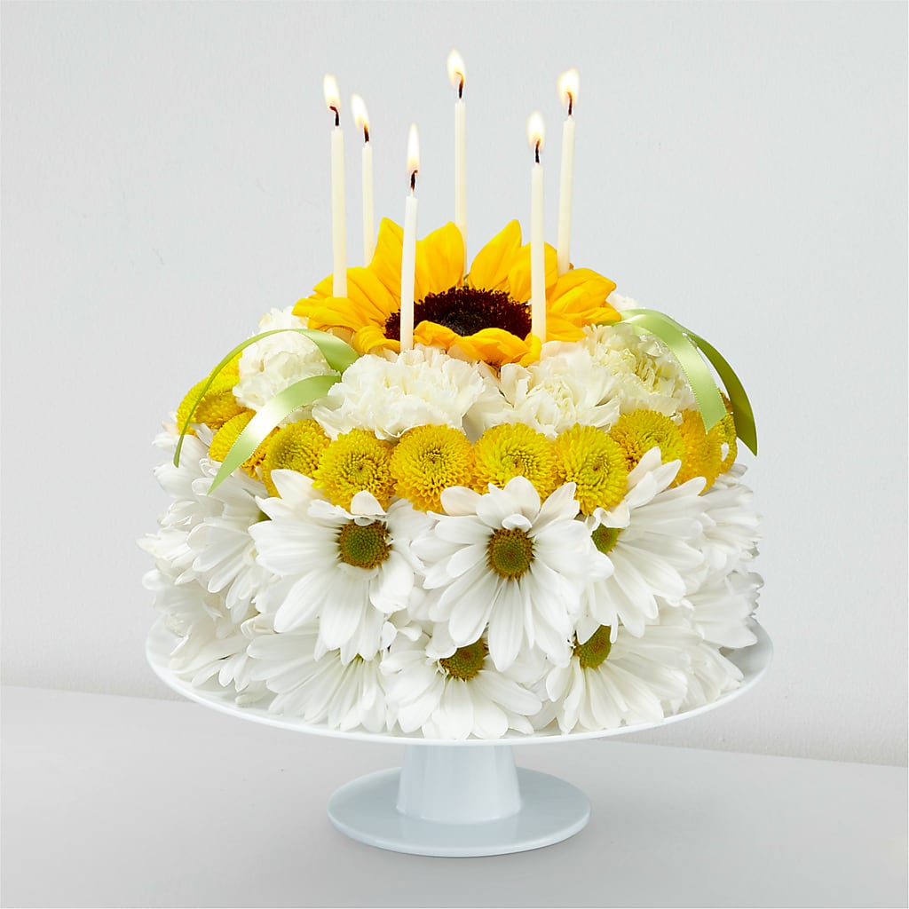 Birthday Smiles Floral Cake – Delhi Flowers, Delhi ON