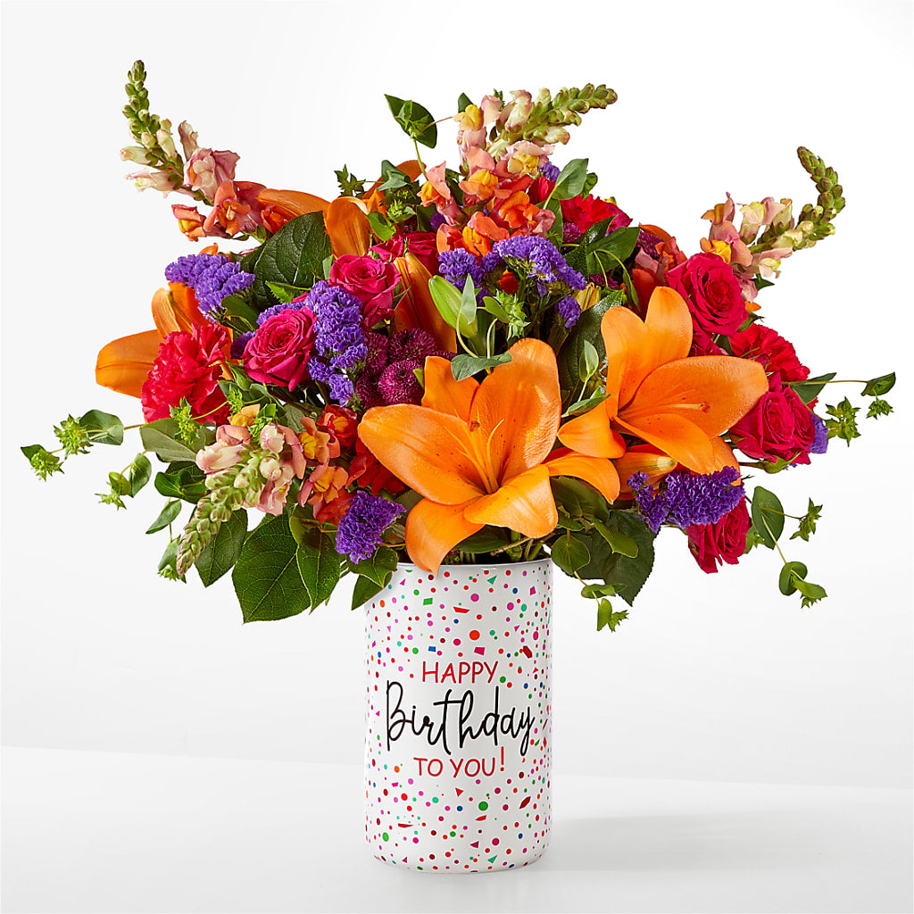 Birthday Palooza Bouquet – Delhi Flowers, Delhi ON