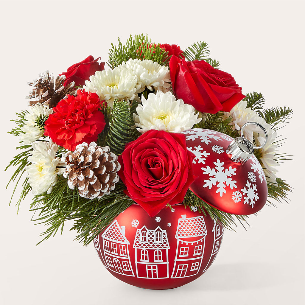 Christmas Village Ornament – Delhi Flowers, Delhi ON