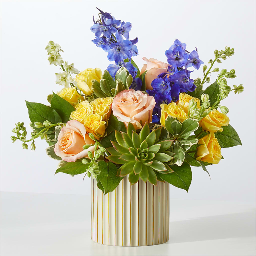 Cobalt Reverie Bouquet – Delhi Flowers, Delhi ON