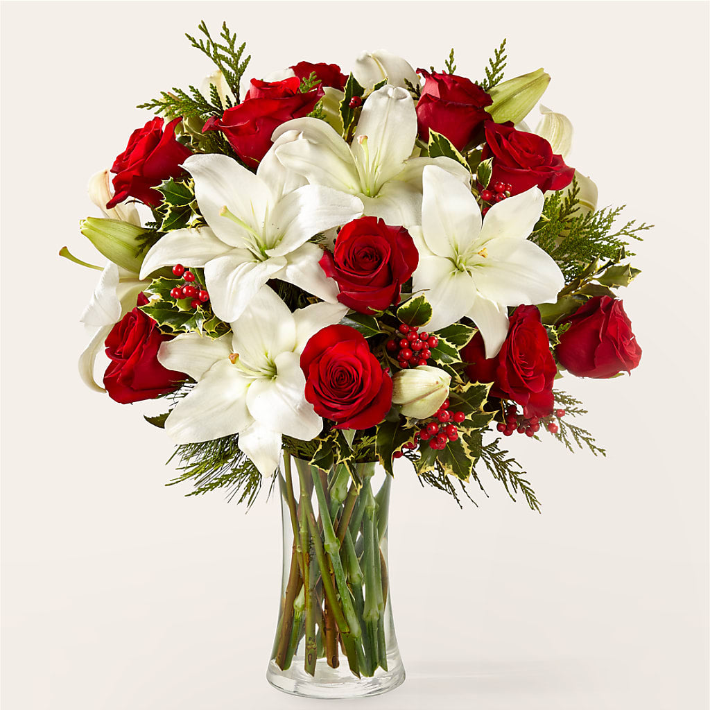 Sparkling Snowflakes Bouquet – Delhi Flowers, Delhi ON