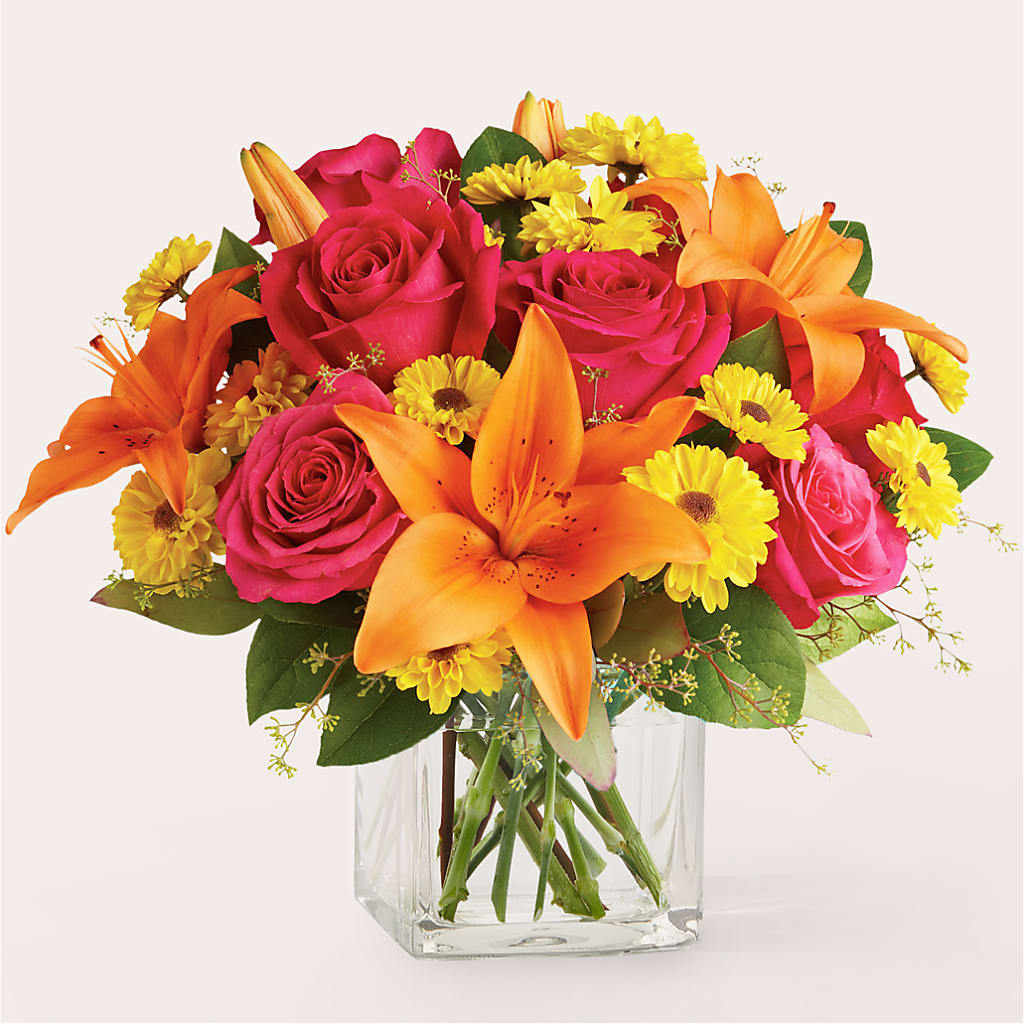Neon Lights Bouquet – Delhi Flowers, Delhi ON