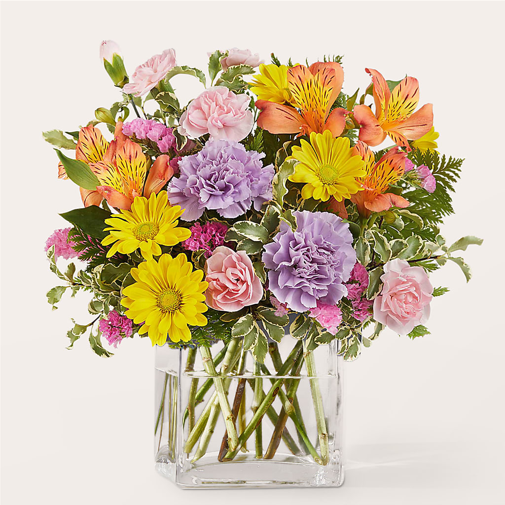 Shades of Happiness Bouquet – Delhi Flowers, Delhi ON
