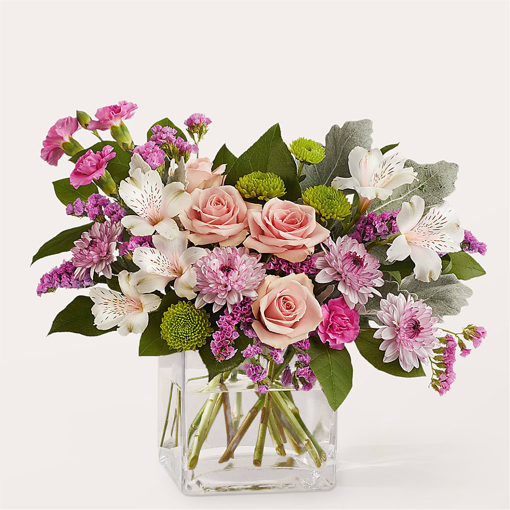 Pink Suede Bouquet – Delhi Flowers, Delhi ON