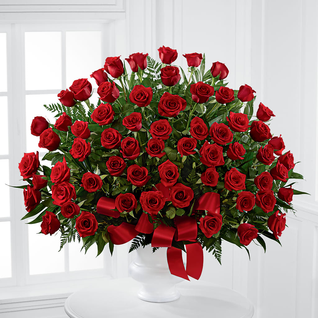 Blessed with Love Arrangement – Delhi Flowers, Delhi ON
