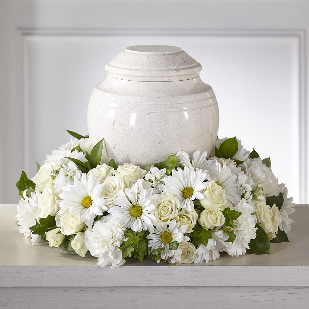 Ivory Gardens Cremation Adornment – Delhi Flowers, Delhi ON