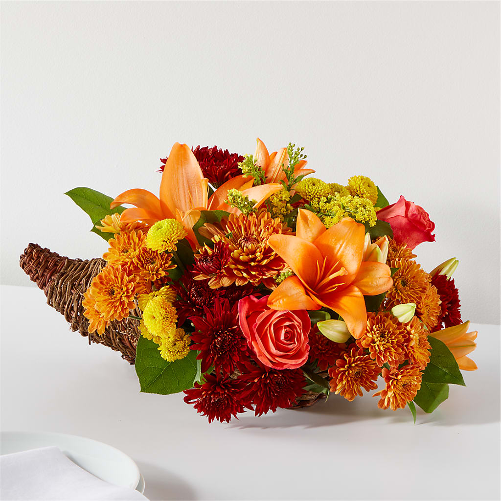 Bouquet of Blessings Cornucopia – Delhi Flowers, Delhi ON
