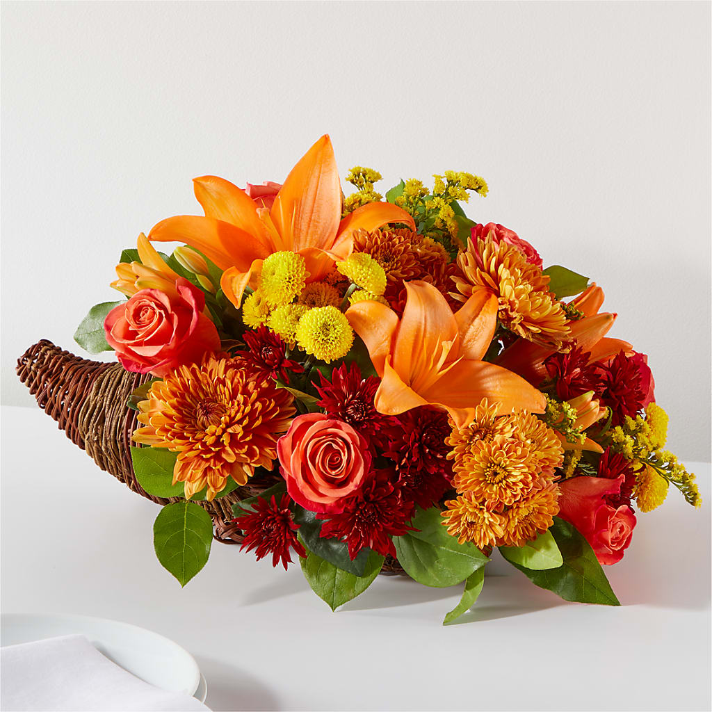 Bouquet of Blessings Cornucopia – Delhi Flowers, Delhi ON