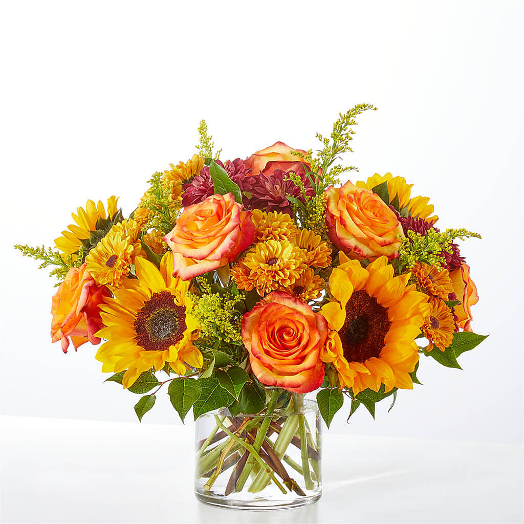 Flannel Scarf Bouquet – Delhi Flowers, Delhi ON