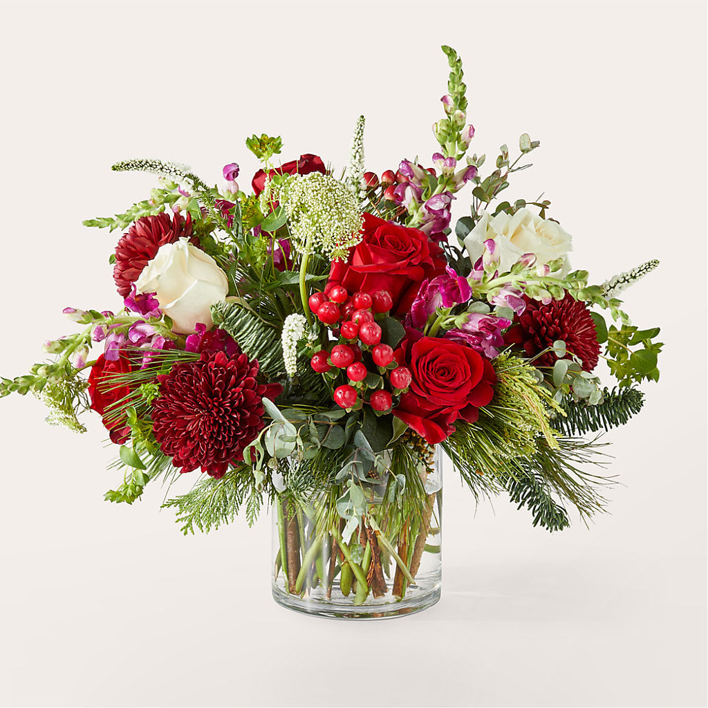 Cranberry Fizz Bouquet – Delhi Flowers, Delhi ON