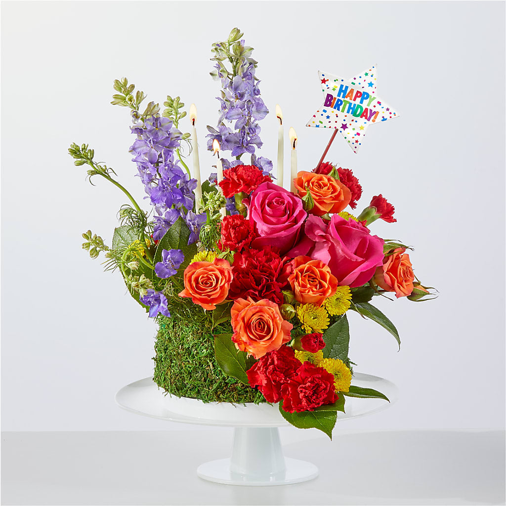 Best Year Yet Floral Cake – Delhi Flowers, Delhi ON