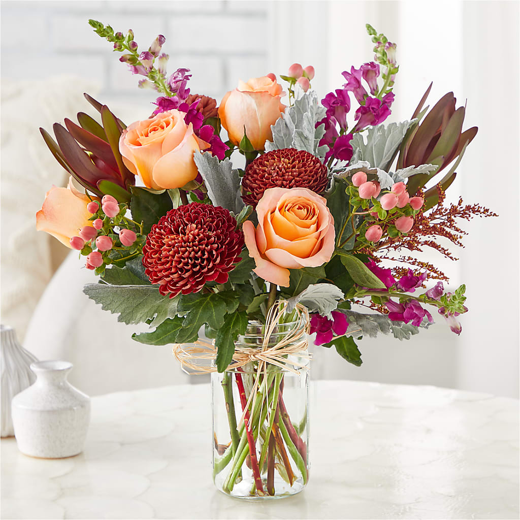 Moody Hues Bouquet – Delhi Flowers, Delhi ON