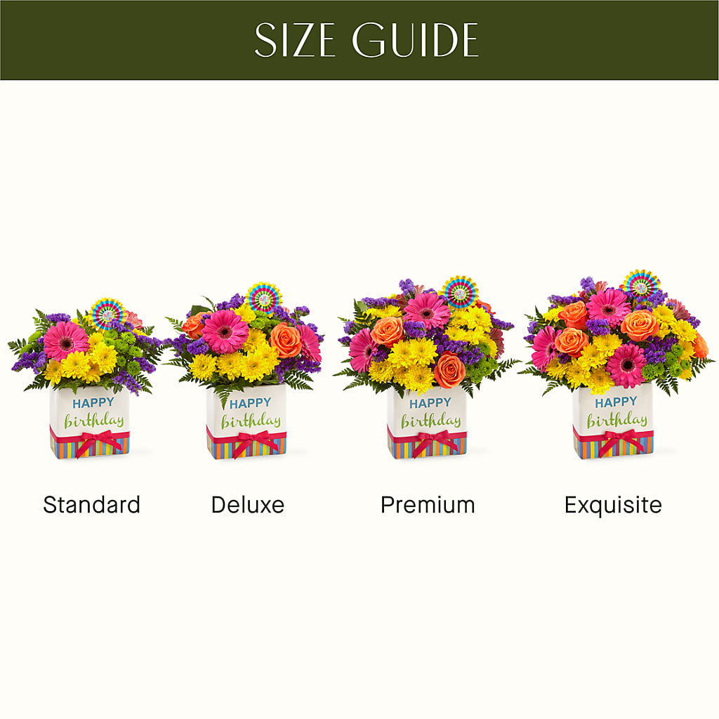 Birthday Brights Bouquet –  Delhi Flowers, Delhi ON