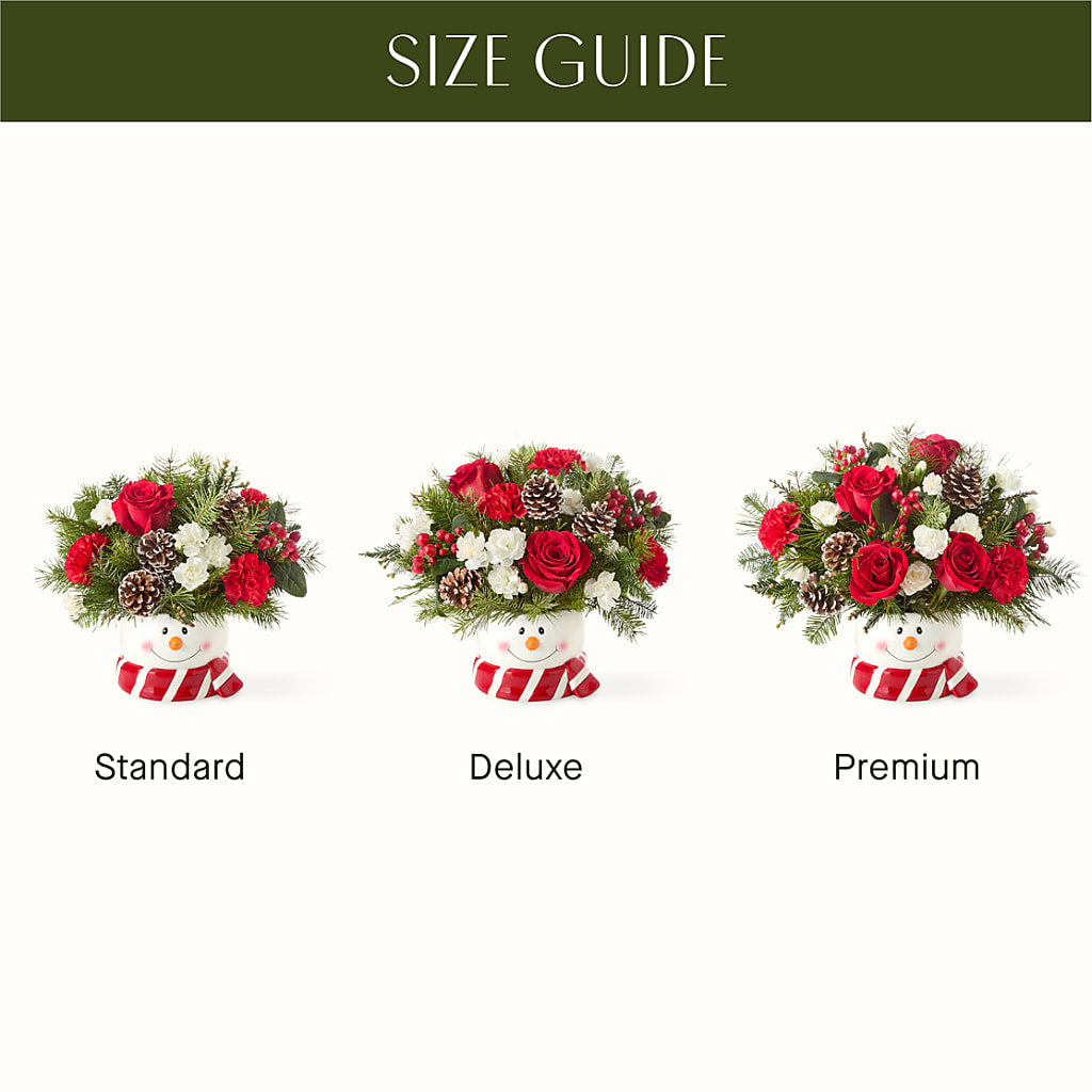 Jolly Snowman Bouquet –  Delhi Flowers, Delhi ON
