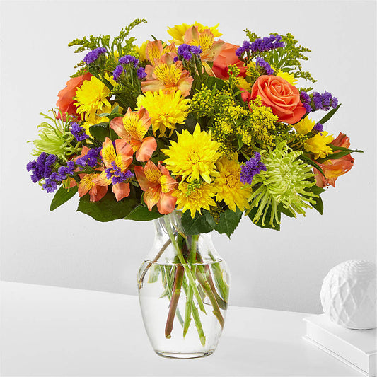Marmalade Skies Bouquet –  Delhi Flowers, Delhi ON