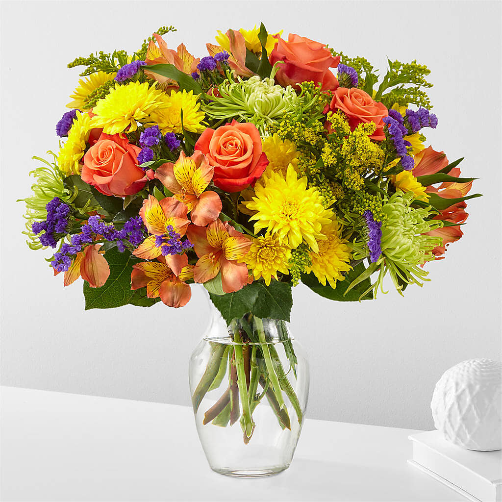 Marmalade Skies Bouquet –  Delhi Flowers, Delhi ON