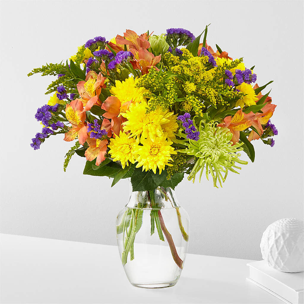 Marmalade Skies Bouquet –  Delhi Flowers, Delhi ON