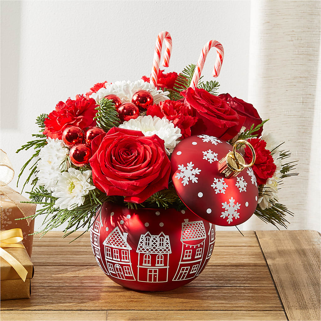 Cheer in the Air Ornament –  Delhi Flowers, Delhi ON