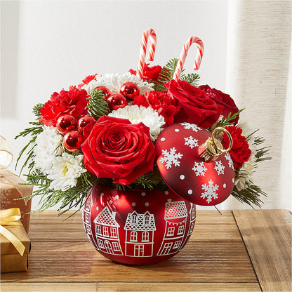 Cheer in the Air Ornament –  Delhi Flowers, Delhi ON