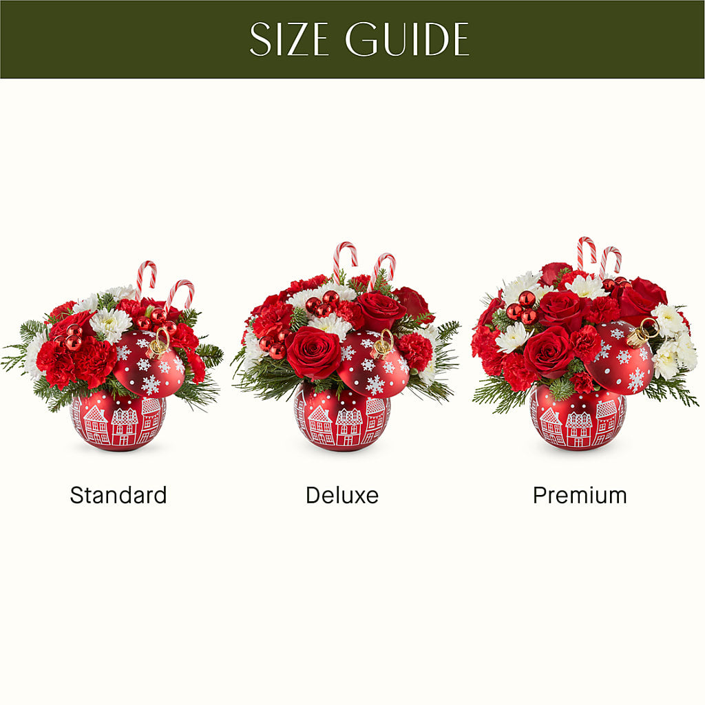 Cheer in the Air Ornament –  Delhi Flowers, Delhi ON
