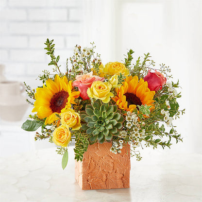 Sunflower Season Bouquet –  Delhi Flowers, Delhi ON