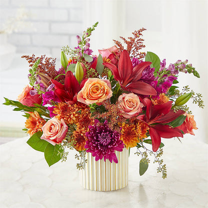 Burgundy Landscape Bouquet –  Delhi Flowers, Delhi ON