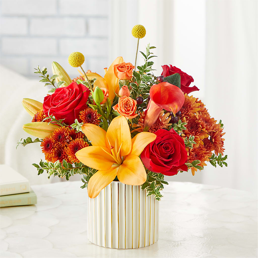 Scarlet Skies Bouquet –  Delhi Flowers, Delhi ON