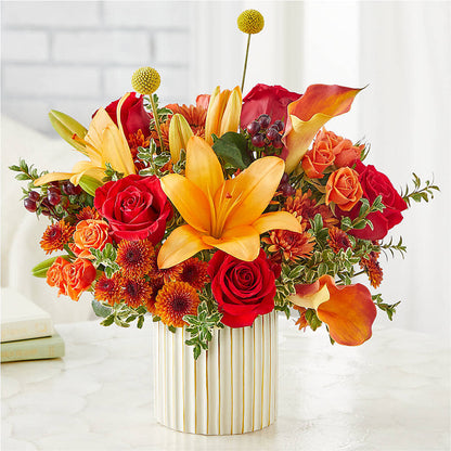 Scarlet Skies Bouquet –  Delhi Flowers, Delhi ON