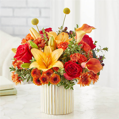 Scarlet Skies Bouquet –  Delhi Flowers, Delhi ON