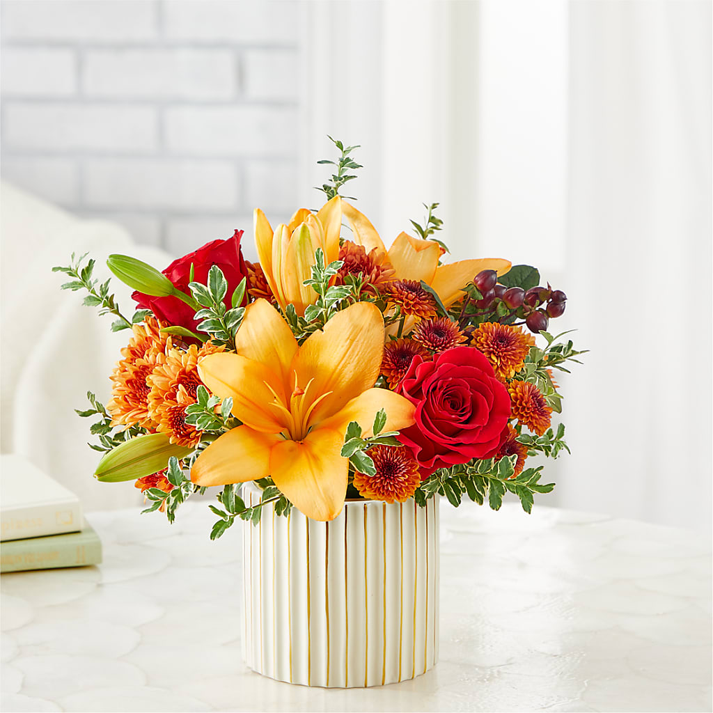 Scarlet Skies Bouquet –  Delhi Flowers, Delhi ON