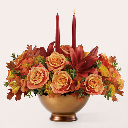 Harvest Table Centerpiece –  Delhi Flowers, Delhi ON