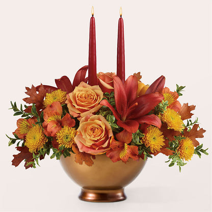 Harvest Table Centerpiece –  Delhi Flowers, Delhi ON
