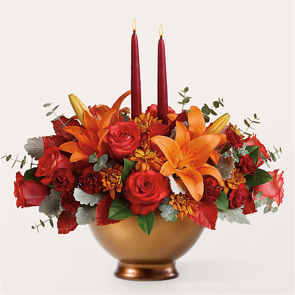 Fruits of Fall Centerpiece –  Delhi Flowers, Delhi ON