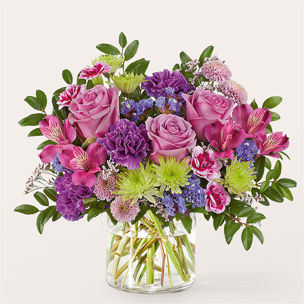 Glass Half Full Bouquet –  Delhi Flowers, Delhi ON
