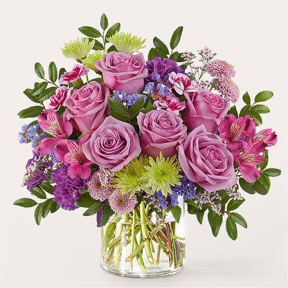 Glass Half Full Bouquet –  Delhi Flowers, Delhi ON