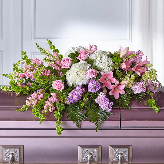 Life's Gratitude Casket Spray –  Delhi Flowers, Delhi ON