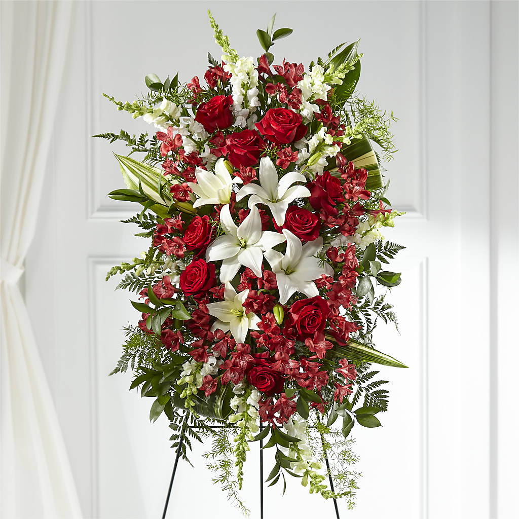 Everlasting Memory Standing Spray –  Delhi Flowers, Delhi ON