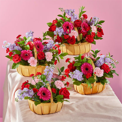 Pink Picnic Basket –  Delhi Flowers, Delhi ON