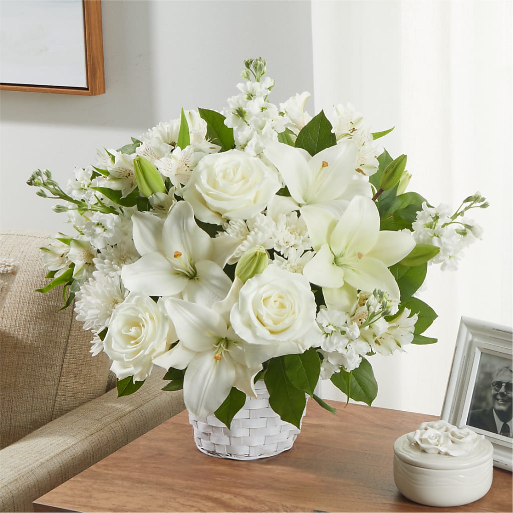 Peaceful Reflections Arrangement –  Delhi Flowers, Delhi ON