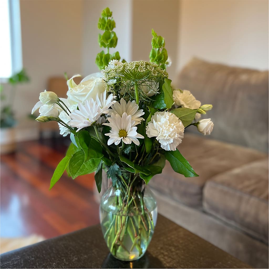 Classic Ivory – A Florist Original –  Delhi Flowers, Delhi ON