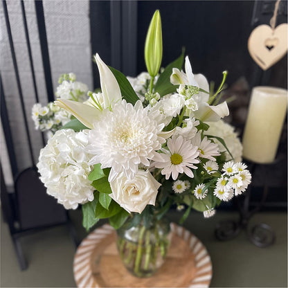 Classic Ivory – A Florist Original –  Delhi Flowers, Delhi ON
