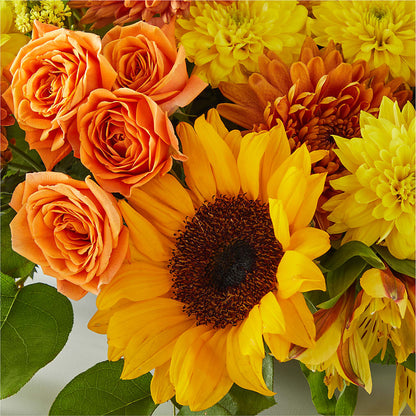 Autumn Harmony Centerpiece –  Delhi Flowers, Delhi ON