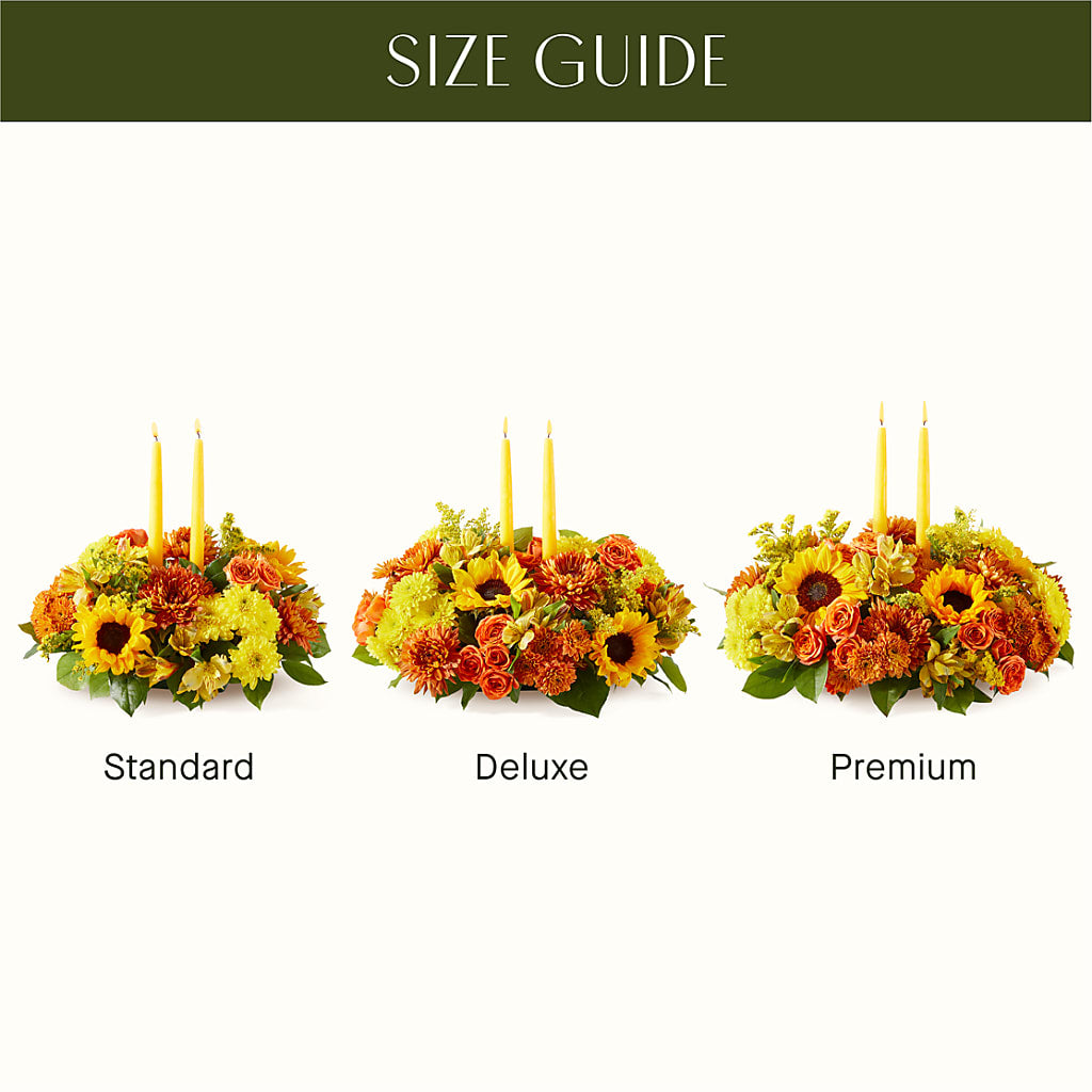 Autumn Harmony Centerpiece –  Delhi Flowers, Delhi ON