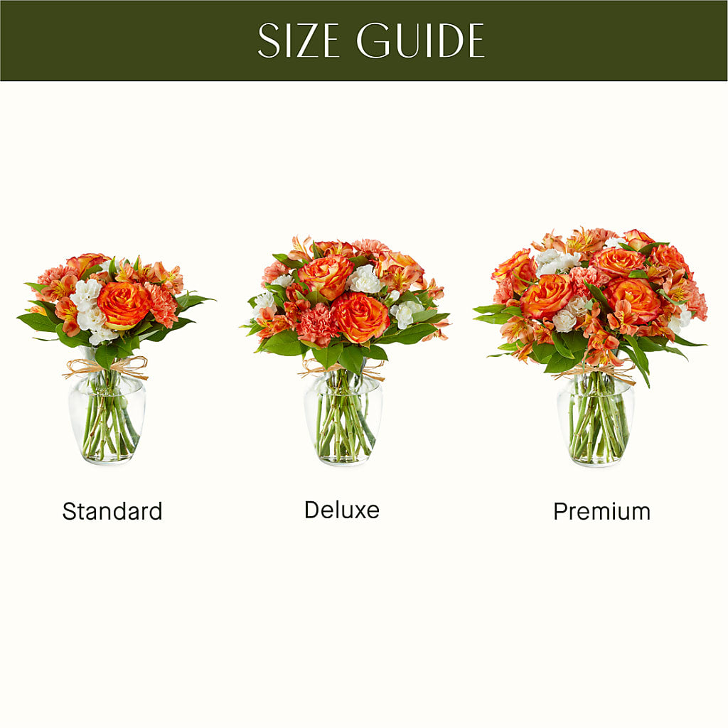 Apricot Glow Bouquet –  Delhi Flowers, Delhi ON