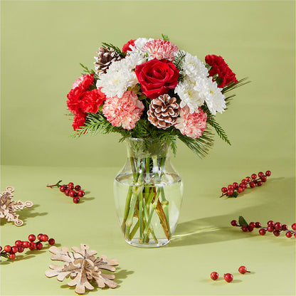 Candy Cane Lane Bouquet –  Delhi Flowers, Delhi ON