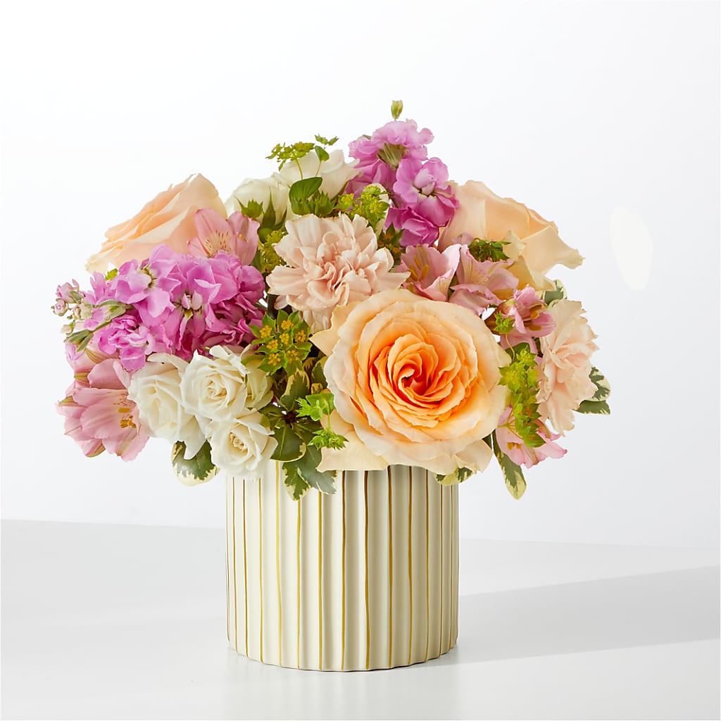 Paradise Bouquet with Ivory Vase –  Delhi Flowers, Delhi ON