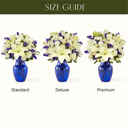 Sapphire Rush Bouquet –  Delhi Flowers, Delhi ON