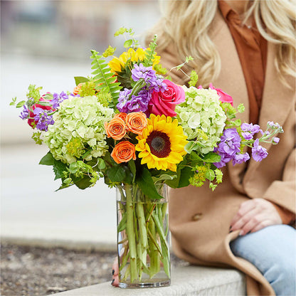 Vibrant Greetings Bouquet –  Delhi Flowers, Delhi ON