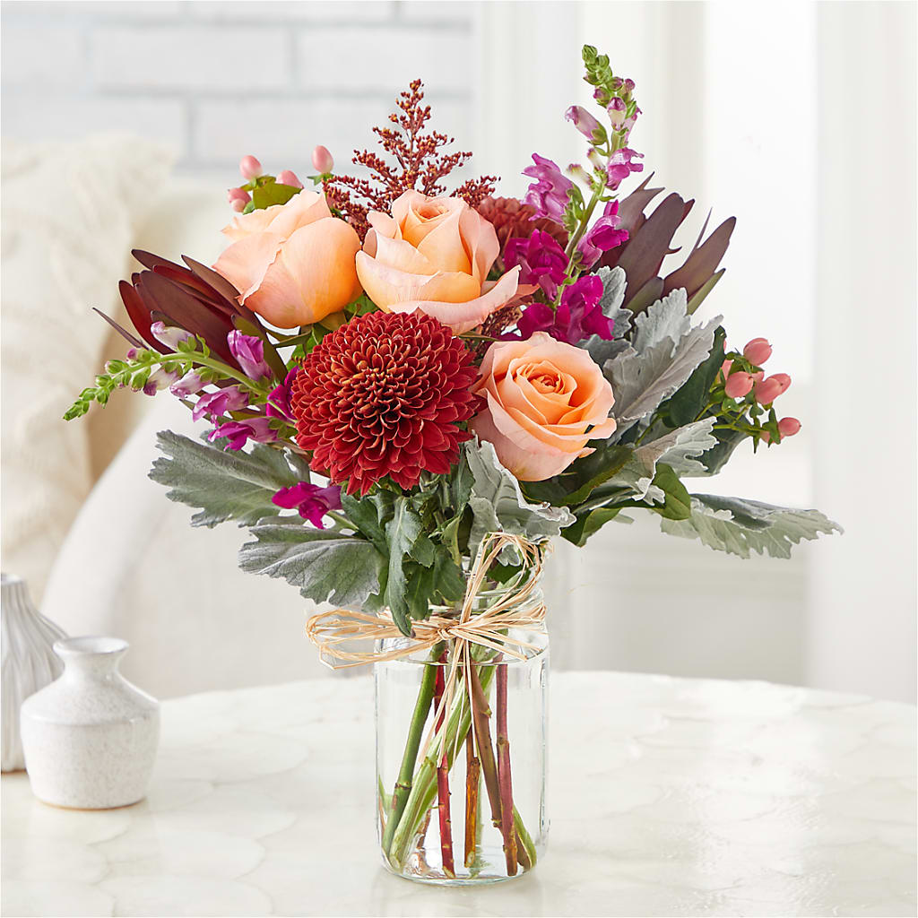 Moody Hues Bouquet –  Delhi Flowers, Delhi ON