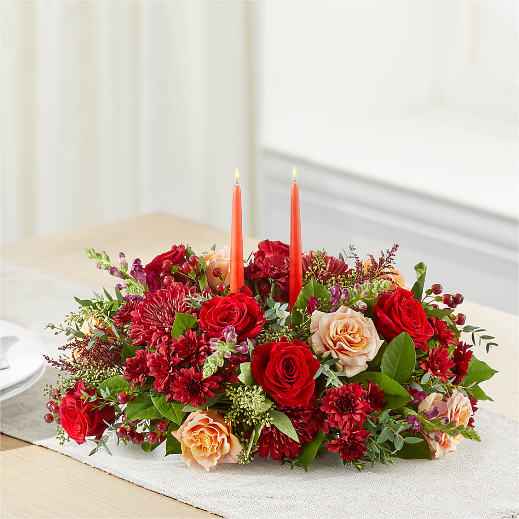 Most Thankful Centerpiece –  Delhi Flowers, Delhi ON